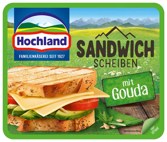 Hochland Sandwich-Scheiben Gouda