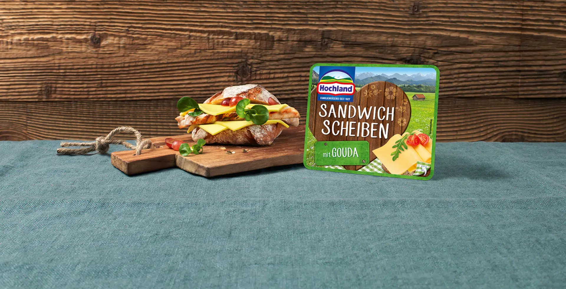 Sandwich Scheiben Gouda