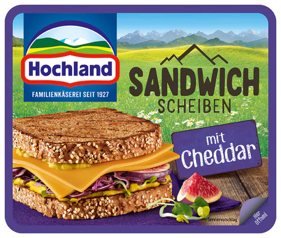 Hochland Sandwich Scheiben Cheddar