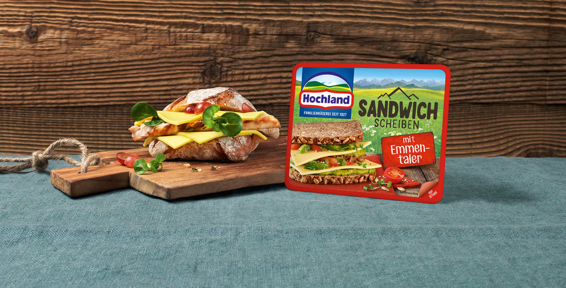 Hochland Sandwich-Scheiben Emmentaler
